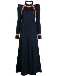 Rosie Assoulin платье миди фактурной вязки