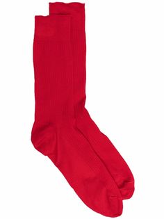 Mackintosh носки Pembroke в рубчик