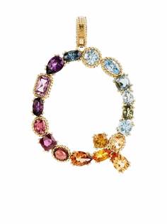 Dolce & Gabbana подвеска Rainbow Alphabet Q из желтого золота