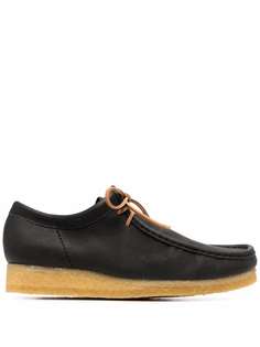 Clarks туфли Wallabee Cola