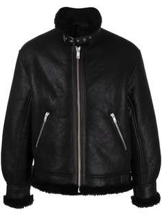 Represent дубленка на молнии