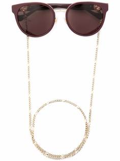 Gucci Eyewear солнцезащитные очки в круглой оправе