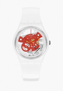 Часы Swatch TIME TO RED SMALL (SO31W104)