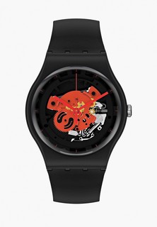 Часы Swatch TIME TO RED BIG (SO32B110)