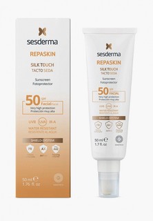 Крем солнцезащитный Sesderma с нежностью шелка для лица SPF50 REPASKIN SILK TOUCH, 50 мл