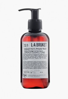 Мыло для бороды La Bruket 218 Ceder/Rosmarin/Apelsin Cedarwood/Rosemary/Orange Skaggtvatt/Beard Wash 200 мл