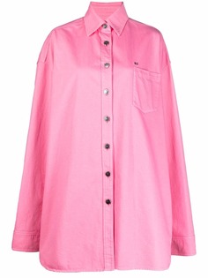 Raf Simons джинсовая рубашка оверсайз