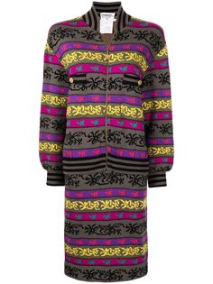 Chanel Pre-Owned трикотажное платье 1980-1990-х годов