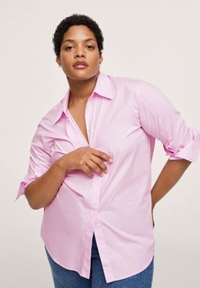 Рубашка Violeta by Mango PINK