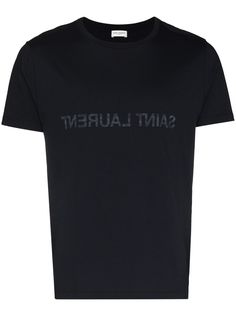Saint Laurent футболка с логотипом