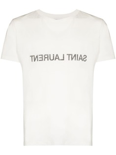 Saint Laurent футболка с логотипом