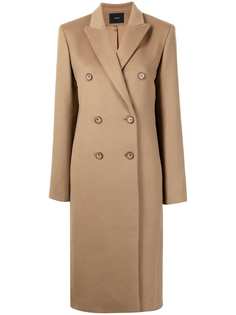 JOSEPH длинное двубортное пальто Camia