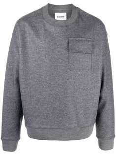 Jil Sander толстовка с карманом