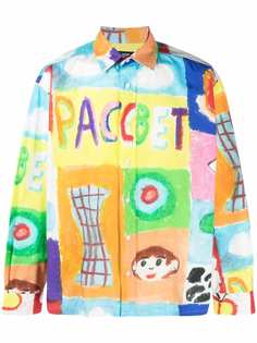 PACCBET рубашка с абстрактным принтом