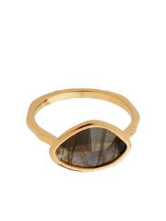 Monica Vinader кольцо Petal с камнем