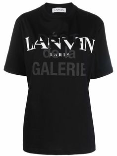 LANVIN футболка из коллаборации с Gallery Department