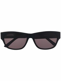 Balenciaga Eyewear солнцезащитные очки в прямоугольной оправе