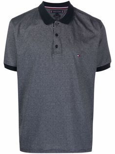 Tommy Hilfiger рубашка поло Dobby из органического хлопка