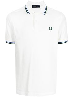 FRED PERRY рубашка поло с вышитым логотипом