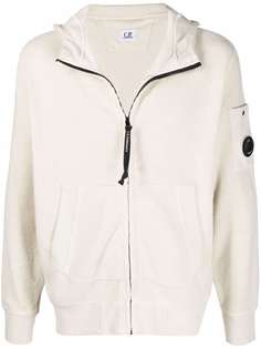 C.P. Company худи на молнии с логотипом