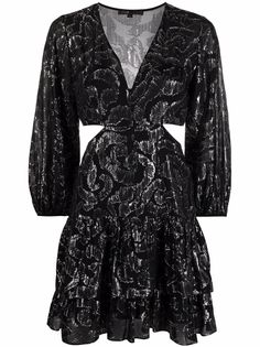 Maje платье с цветочным принтом