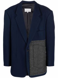 Maison Margiela пиджак с накладным карманом