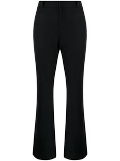 Vince расклешенные брюки средней посадки