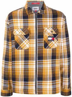 Tommy Jeans куртка в клетку