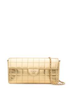 Chanel Pre-Owned сумка на плечо East West Choco Bar 2002-го года