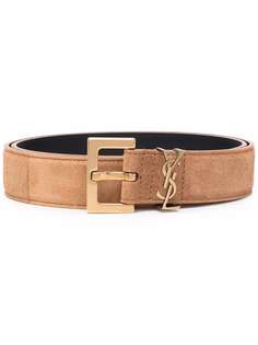 Saint Laurent ремень с монограммой
