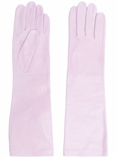 Jil Sander однотонные кожаные перчатки