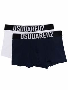Dsquared2 Kids комплект из двух трусов-брифов с логотипом