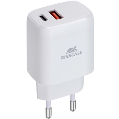 Сетевое зарядное устройство RIVACASE PS4192 W00 White PS4192 W00 White
