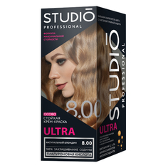 Studio, Краска для седых волос Ultra 8.00