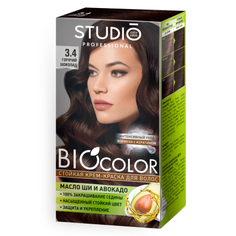 Studio, Краска для волос Biocolor 3.4