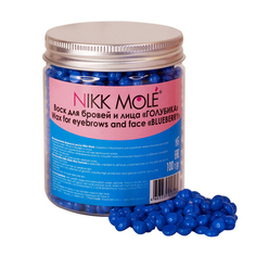 Nikk Mole, Воск для лица «Голубика», в гранулах, 100 г