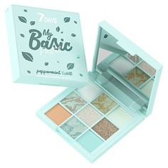 7 Days, Палетка пигментов My Basic Pastel, тон 102, Peppermint Twist