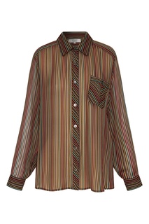 Рубашка в разноцветную полоску Clarysa Gerard Darel