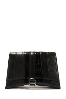 Черная кожаная сумка Balenciaga