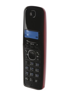 Радиотелефон Panasonic KX-TG1611 RUR Red Выгодный набор + серт. 200Р!!!