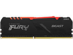 Модуль памяти Kingston Fury Beast RGB DDR4 DIMM 2666MHz PC-21300 CL16 - 16Gb KF426C16BBA/16