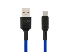 Аксессуар Vixion K27c USB - USB Type-C 1m Blue