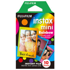 Fujifilm Colorfilm Instax Mini Rainbow для Instax Mini 8/7S/25/50S/90 / Polaroid 300 Instant16276405