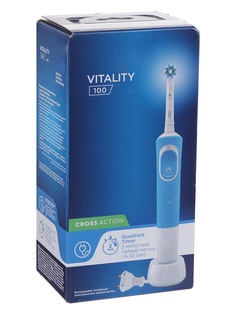 Зубная электрощетка Braun Vitality D100.413.1 Pro CrossAction Blue