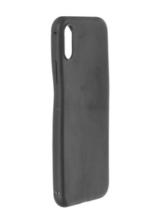 Чехол Krutoff для APPLE iPhone X / XS Soft Black 12645