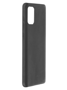 Чехол Krutoff для Samsung Galaxy A71 Soft Black 12686