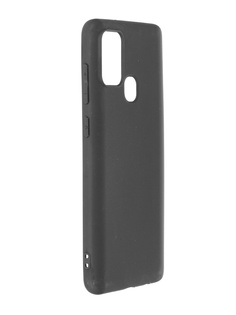 Чехол Krutoff для Samsung Galaxy A21s Soft Black 12681