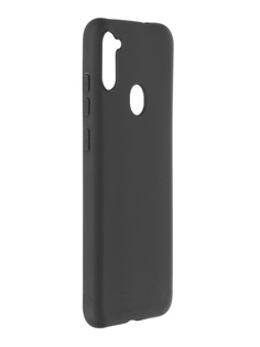 Чехол Krutoff для Samsung Galaxy M11 / A11 Soft Black 12690