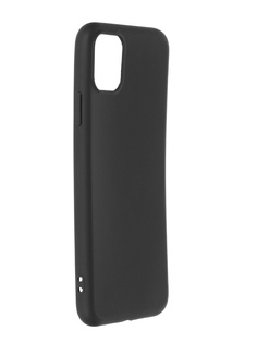 Чехол Krutoff для APPLE iPhone 11 Pro Max Soft Black 12639