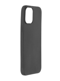 Чехол Krutoff для APPLE iPhone 12 Pro Max Soft Black 12643